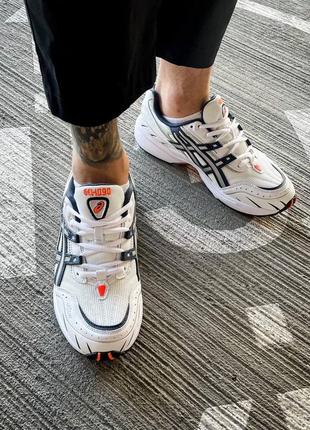 Мужские кроссовки asics gel 1090 mid white midnight4 фото