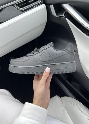 Кроссовки женские nike air force 1 black lux