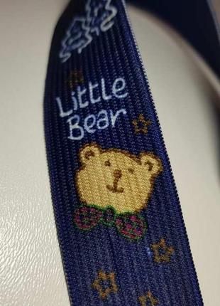 Подтяжки на резинке little bear, детские, как новые!3 фото