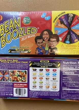 Конфеты с рулеткой bean boozled 6 edition jelly belly 99г