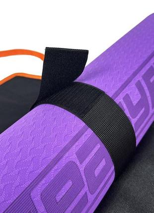 Сумка-переноска easyfit для йога-коврика оранжевая5 фото