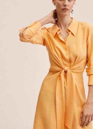 Платье с длинным рукавом от mango размер s