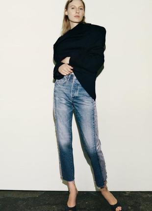 Джинсы trf high-rise wide leg