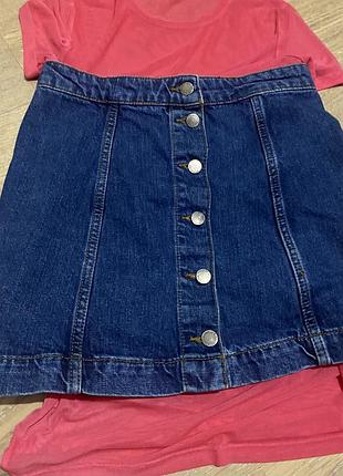 Корсет джинсовый топ