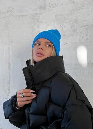 Женская зимняя куртка пуховик свободного кроя оверсайз до -30⁰с❄️2 фото