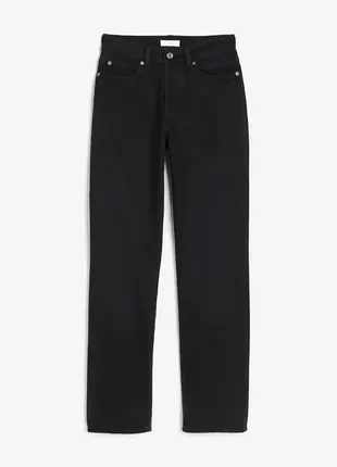 Прямые джинсы с высокой посадкой h&m straight high 1136205001