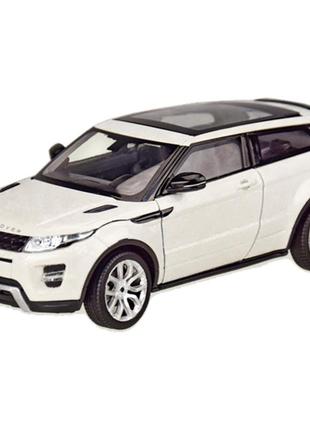 ¶машина металева range rover evoque welly 24021w 1:24 (білий)