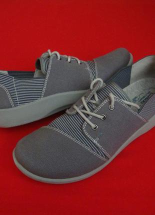 Мокасины clarks grey 40 раз2 фото