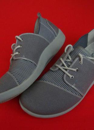 Мокасини clarks grey 40 разів