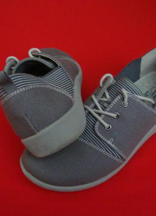 Мокасины clarks grey 40 раз4 фото