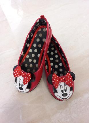 Туфли,мокасины h&amp;m minnie mouse 25 размер