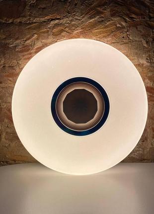 Светильник с пультом диммер + rgb + bluetooth колонка lu- rivs stradivarius-80w lumano4 фото