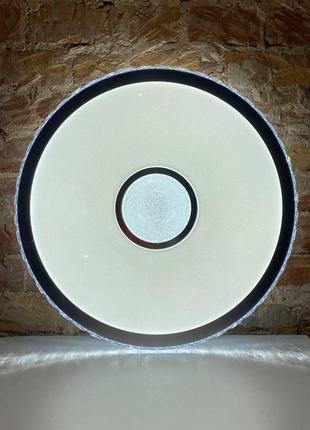 Светильник с пультом 50w, до 25м2  lu-sirius chrome-50w lumano3 фото