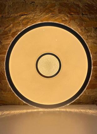 Светильник с пультом 50w, до 25м2  lu-sirius chrome-50w lumano4 фото