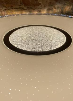 Светильник с пультом 50w, до 25м2  lu-sirius chrome-50w lumano8 фото