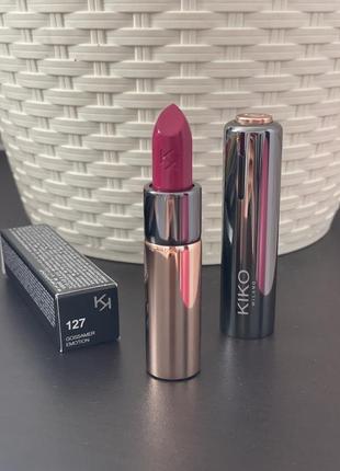 Помада для губ kiko milano gossamer emotion creamy lipstick 127 rosa orchidea