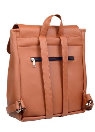 Жіночий рюкзак sambag loft men коричневий7 фото