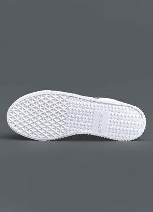 Жіночі кросівки білі adidas sambarose white silver9 фото
