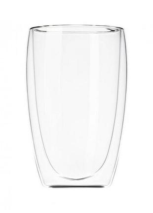 Стакан для лате, кава з подвійним дном 470 мл