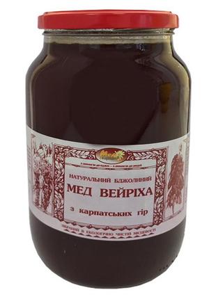 Мед пчелиный натуральный, сорт: "вейриха" 1350г1 фото