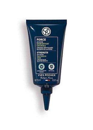 Yves rocher, сыворотка, для укрепления и роста волос, с экстрактом женьшеня, ив роше