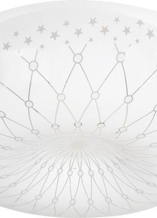 Led світильник стельовий 40w 5000к накладний lu-stelle-40c тм lumano