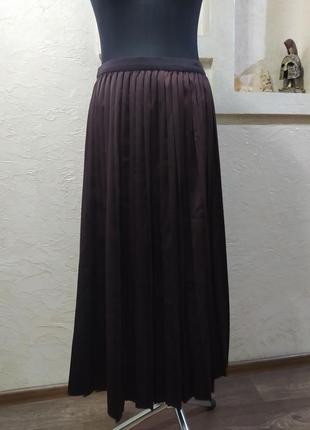 Юбка плисе uniqlo