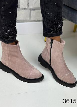 Натуральная кожа замша все размеры ботинки