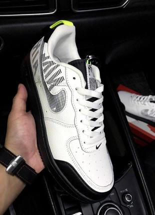 Nike air force 1 white &amp; black2 фото