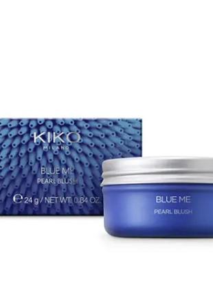 Жемчужные румяна с сияющим финишем kiko milano blue me pearl blush 02 universal mauve3 фото