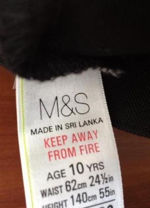 Брюки школьные marks&spencer классические 10 лет3 фото