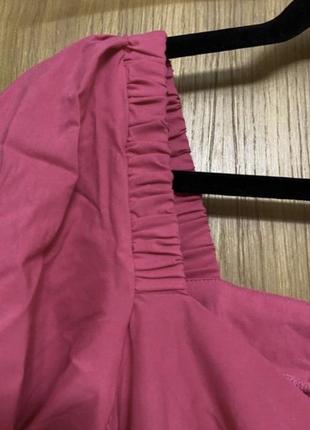 Новое розовое платье пл фигуре тянуться 48-52 р3 фото