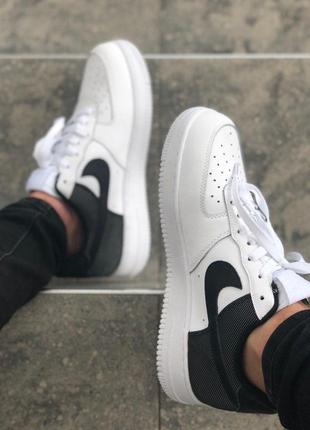 Кроссовки мужские nike air force 1 low, белые (найк аир форс, найки, кросівки)