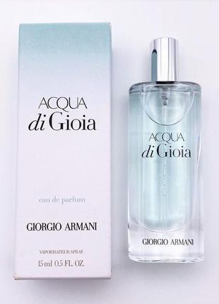 Оригинальный giorgio armani acqua di gioia 15 ml (джорджио армани аква дижиа) парфюмированная вода2 фото