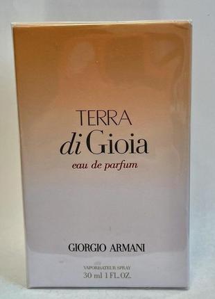 Оригинальный giorgio armani terra di gioia 50 ml (армани терра ) edp парфюмированная вода