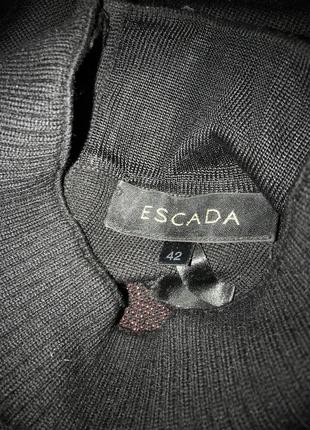 Escada, шикарный элегантный шерстяной гольф! р.-426 фото