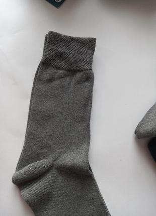 Мужские носки классические высокие5 фото