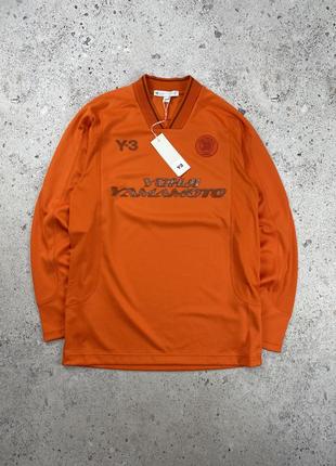 Adidas y-3 yohji yamamoto soccer long sleeve мужская кофта оригинал