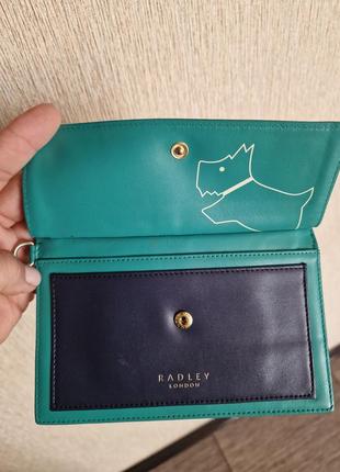 Стильный кожаный кошелек, партмоне radley, оригинал3 фото