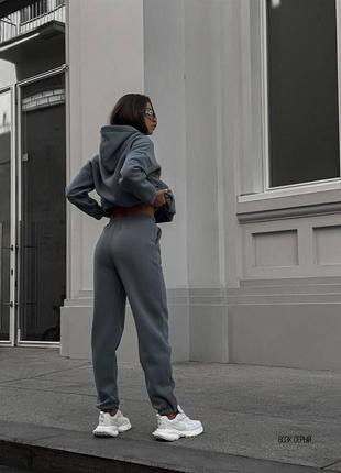 Женский спортивный костюм (качественная трехнить на флисе)2 фото