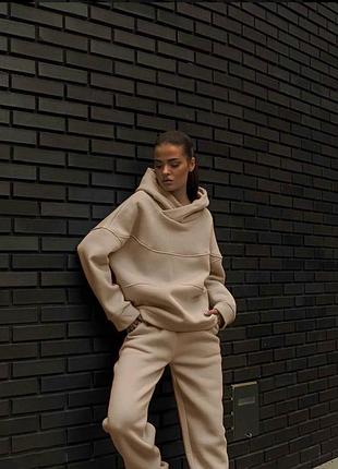 Женский спортивный костюм (качественная трехнить на флисе)5 фото