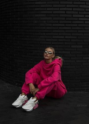 Женский спортивный костюм (качественная трехнить на флисе)6 фото