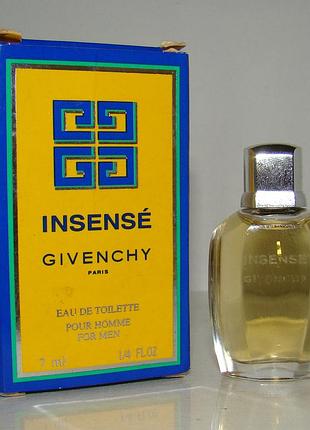 Миниатюра givenchy insense. оригинал. винтаж