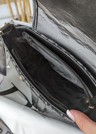 Сумка седло в стиле диор