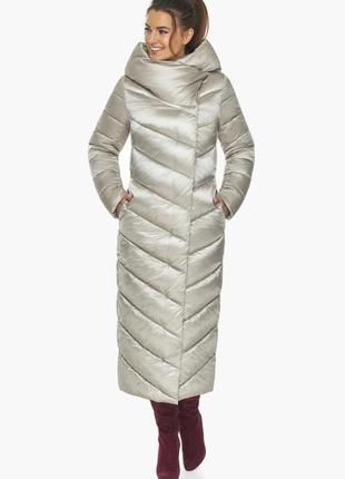 Светлое зимнее женское теплое пальто воздуховик  braggart  angel's fluff до -30градусов, германия5 фото
