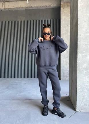 Костюм теплый barbie