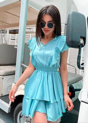 Бірюзова сукня, розмір м