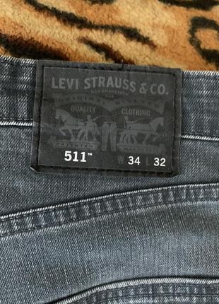 Продам levis 511 black4 фото