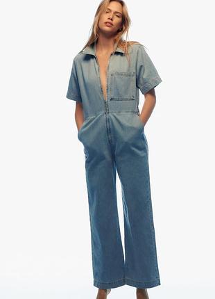Комбинезон джинсовый zara