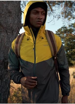 Чоловіча брендова спортивна лижна куртка дощовик вітровка c&a active raintex sport